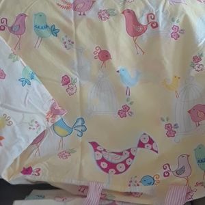 Pottery Barn Kids Yellow Bird Cage twin set